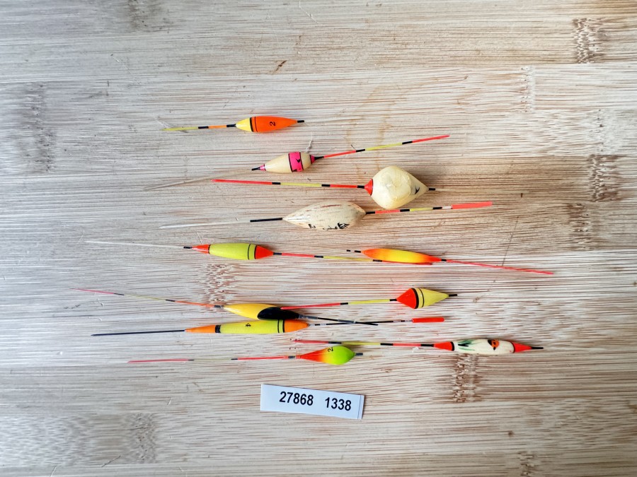 Posen, 11 Stück für die leichte Fischerei, 80 bis 120mm lang, gute Qualität