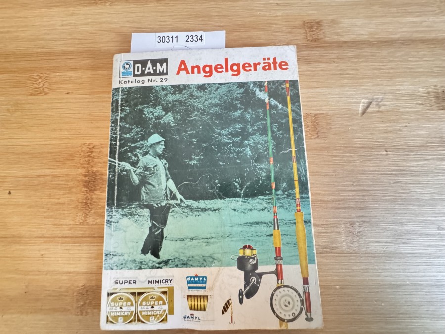 DAM Angelgeräte, Katalog Nr. 29, 192 Seiten