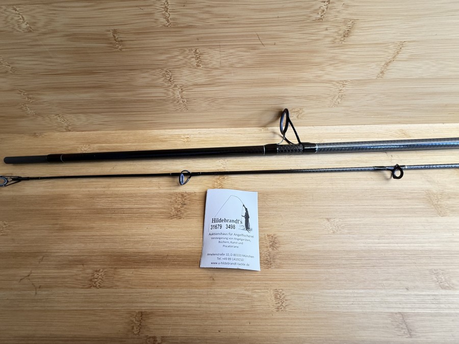 Karpfenrute, Carpio, Carbone, 2tlg., 3,90m, Gewicht 305g, WG 80-120g, ohne Futteral, neu, Transportlänge 2000mm