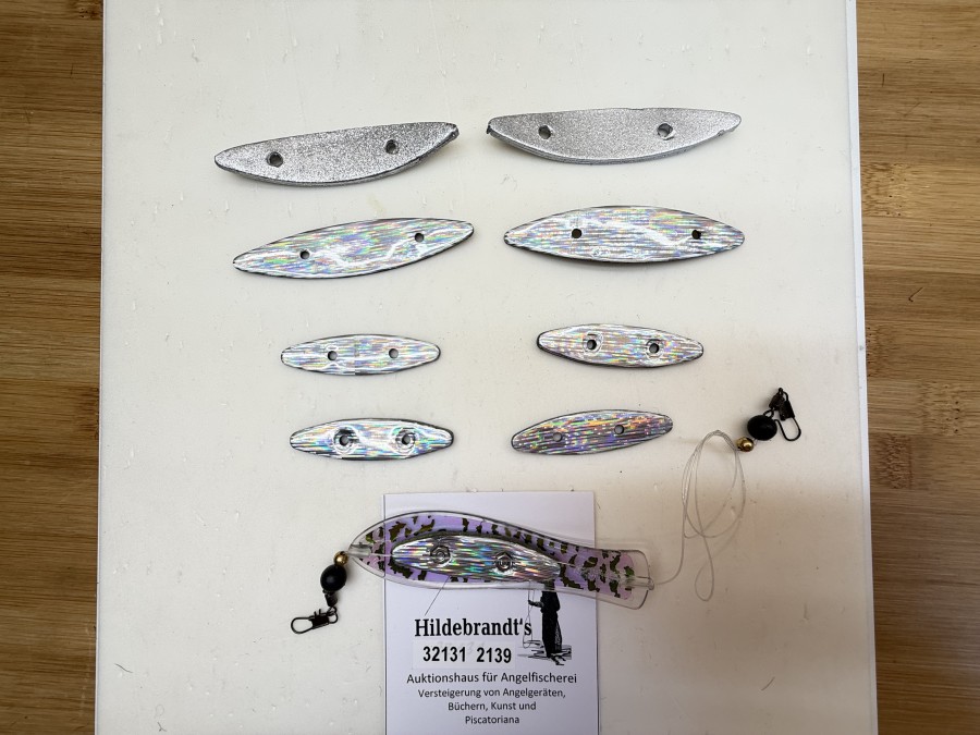 Fish-Expert-Patent-Blinker, Pilken-Trolling-Blinkern, Zubehör, neu