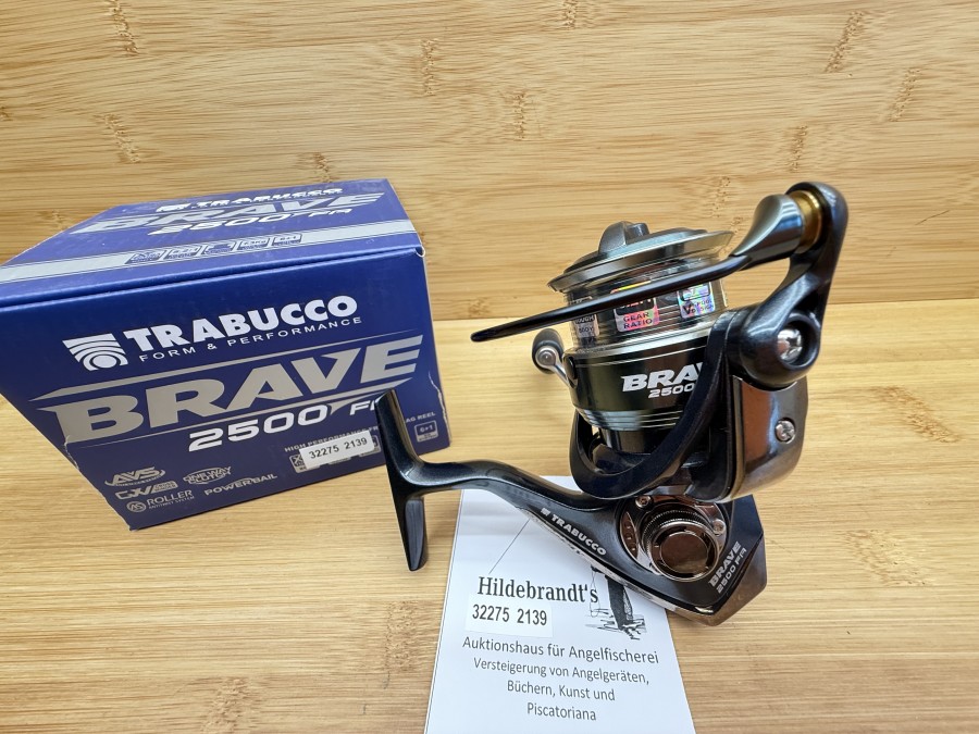 Stationärrolle, Trabucco, Brave 2500 FR, neu im Karton