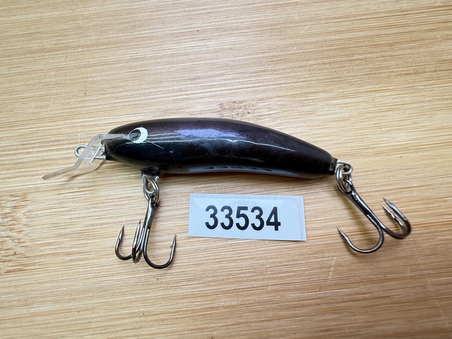 Wobbler, Turus Ukko, Turunen, schwarz,  5cm, 4g, ungefischt