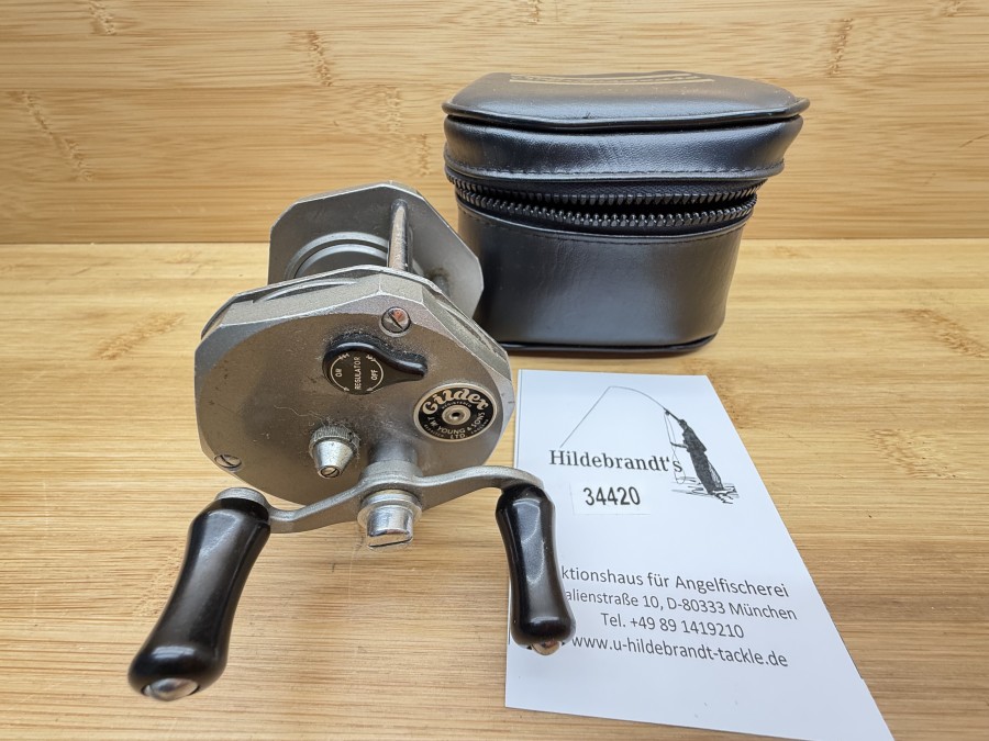 Multirolle, J.W. Young & Sons LTD, Gilder, Patent 5884 94, Provisional Patent 30060,  Shakespeare Rollentasche, Gebrauchsspuren