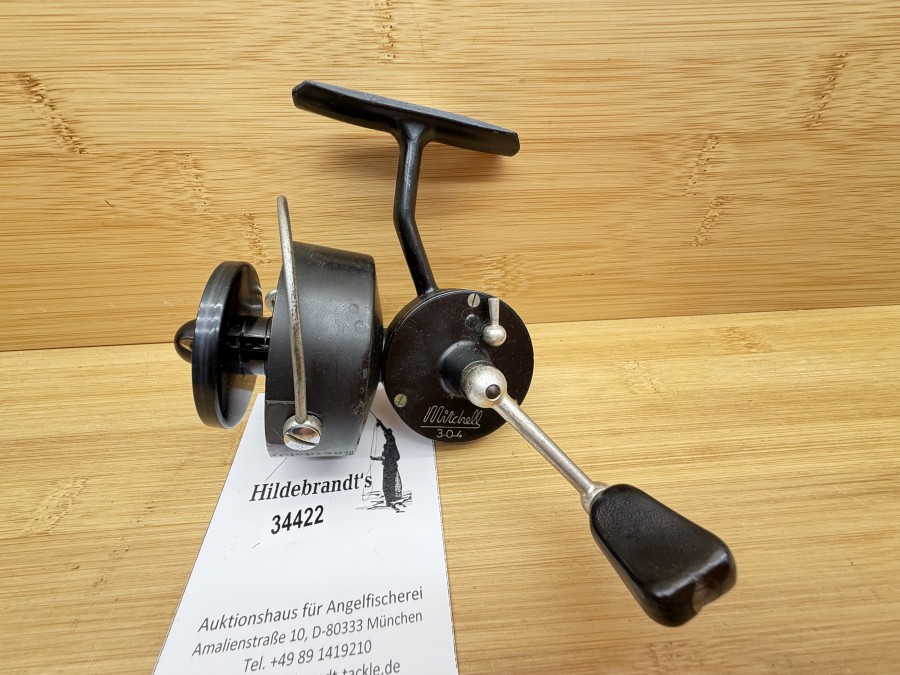 Stationärrolle, Mitchell 304, Made in France, leichte Gebrauchsspuren