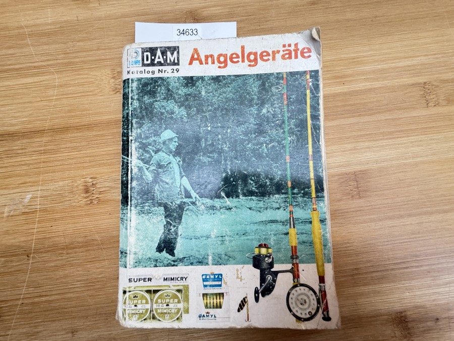 DAM Angelgeräte, Katalog Nr. 29, Preisliste Nr. 21 zum Katalog 29
